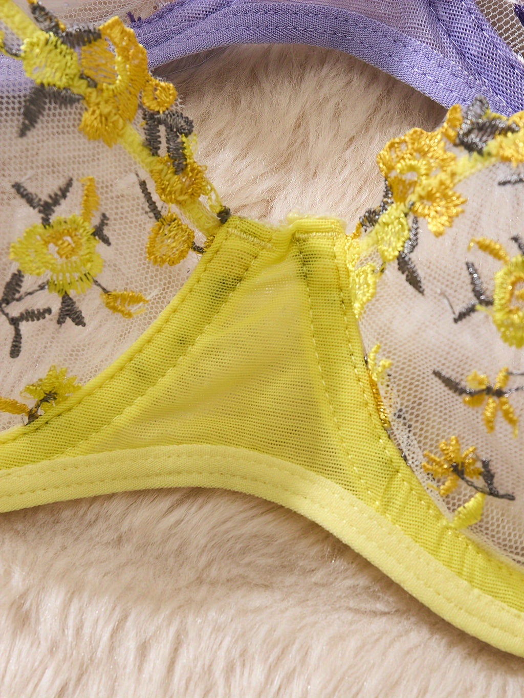Bloom Seduction Lace Lingerie Set