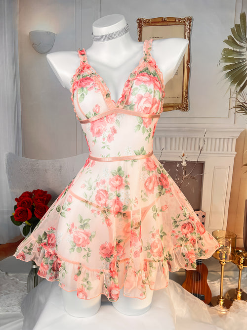 Elara Floral Sleep Set for Cozy Nights