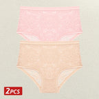 2pcs Women’s Floral Lace Panties | Elegant Women’s Underwear