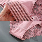 3pcs Women’s Lace High-Rise Panties | Everyday Comfort