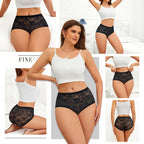 2pcs Women’s Floral Lace Panties | Elegant Women’s Underwear