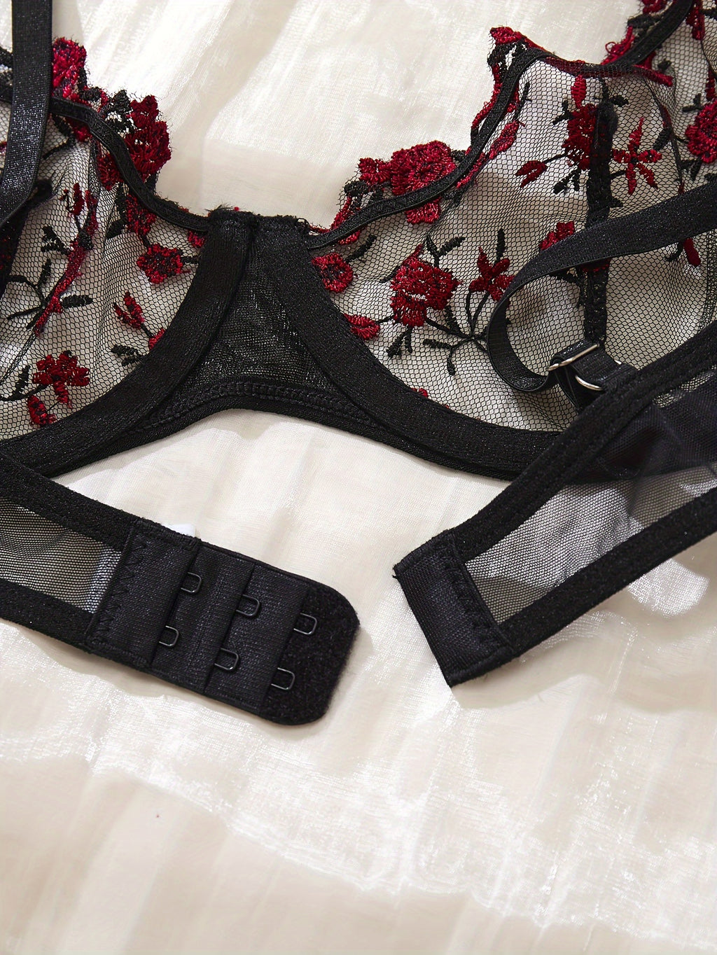 Bloom Seduction Lace Lingerie Set