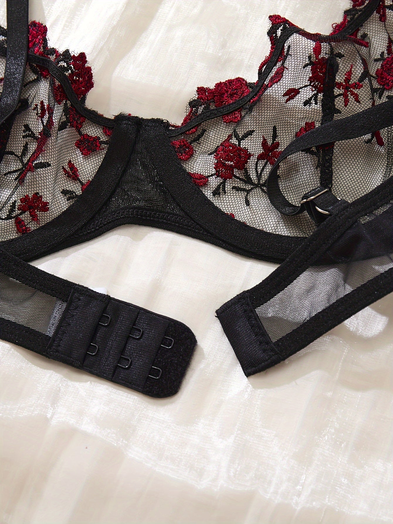Bloom Seduction Lace Lingerie Set