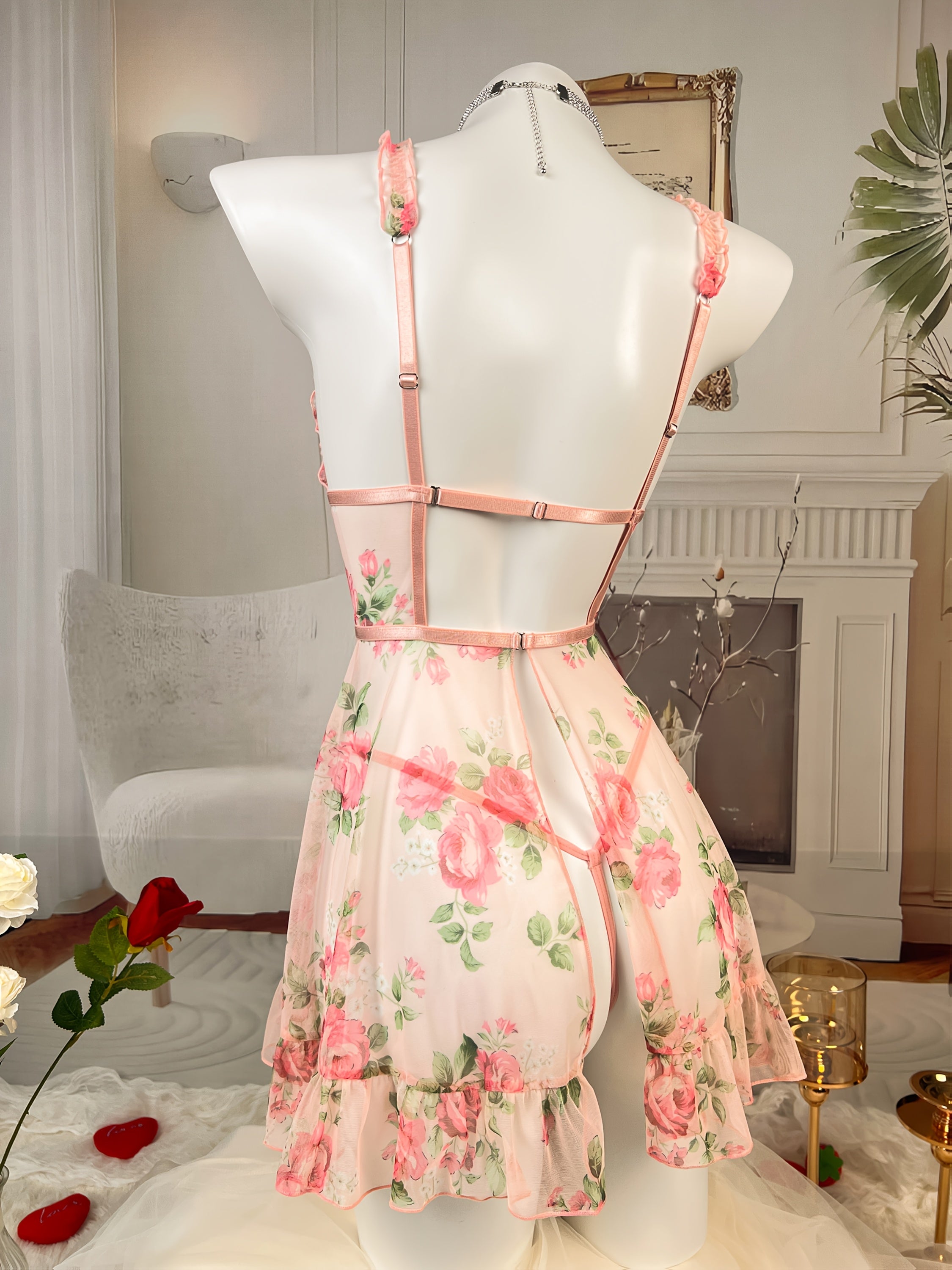Elara Floral Sleep Set for Cozy Nights